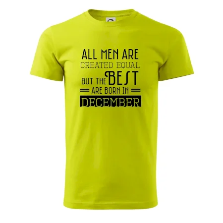 All men are created equal december