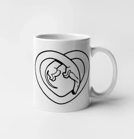 Jazvečík srdca - obrys