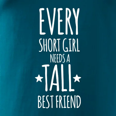 Every short girl needs a tall best friend