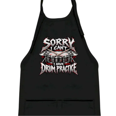 Sorry I cant I have drum practice metalový potisk