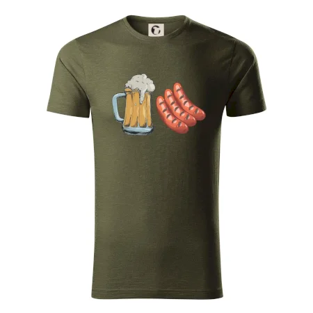Pivo a klobása