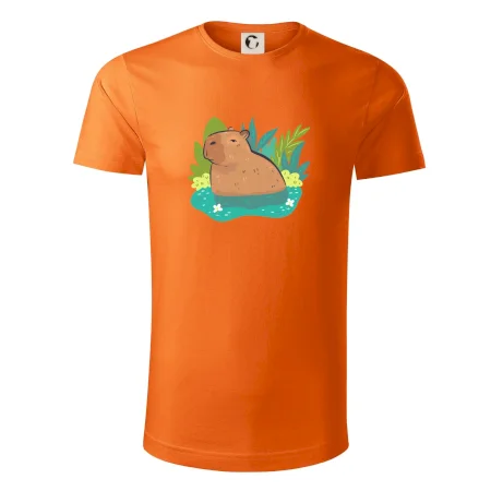 Kapybara vo vode