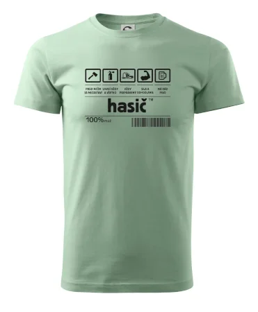 Čiarový kód - Hasič / hasička