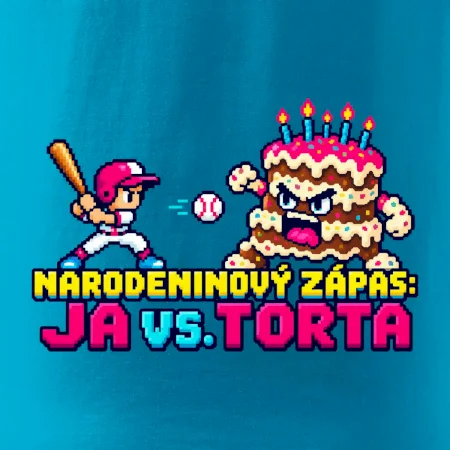 Narodeninový zápas ja proti torte