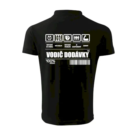 Čiarový kód - Vodič dodávky