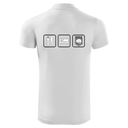 Eat sleep MMA v řádku