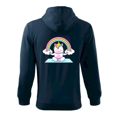 Yoga jednorožec - dúha