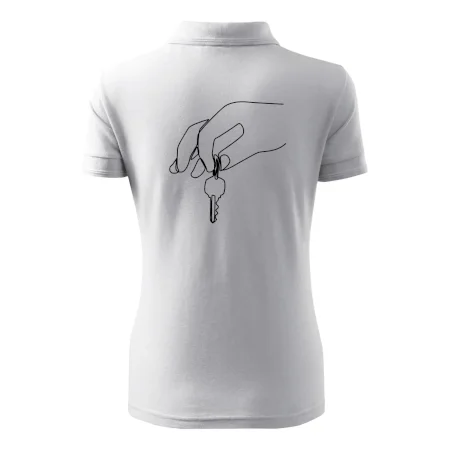 Kľúče a ruka jedným ťahom