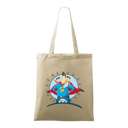 Táta superman - kluk, kluk a dítě