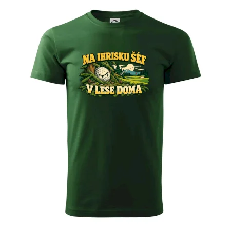 Na ihrisku šéf v lese doma
