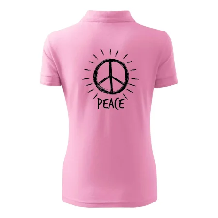 Peace symbol čiernobiely