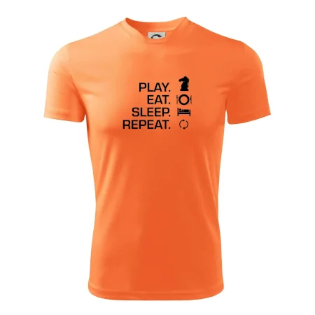 Eat sleep play - šach