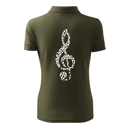 Husľový kľúč z nôt