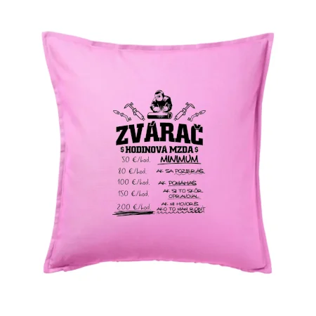 Hodinová mzda zvárač