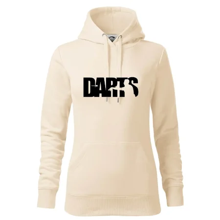 Darts - nápis so šípkarom