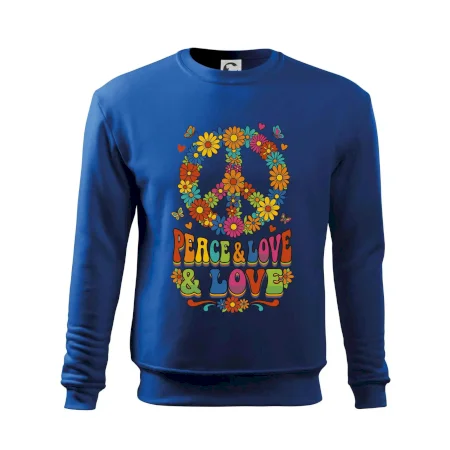 Peace and love - na výšku s květy