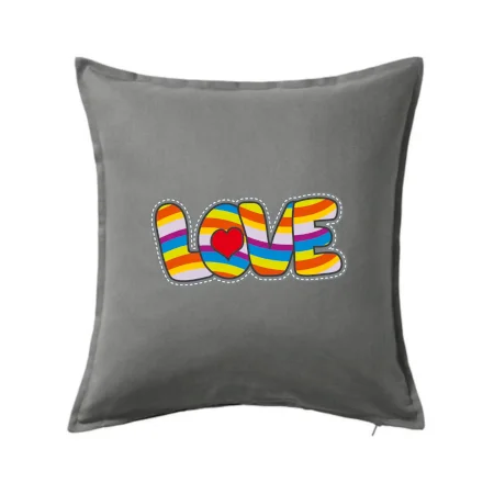 Love nápis dúhový