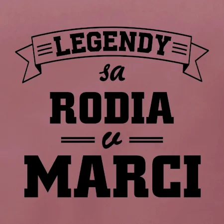 Legendy sa rodia v marci