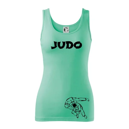Judo nápis + postavy