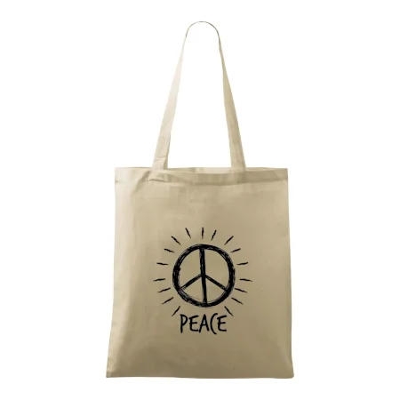 Peace symbol čiernobiely