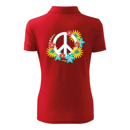 Peace symbol abstraktný