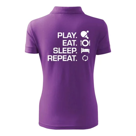 Stolný tenis - eat sleep