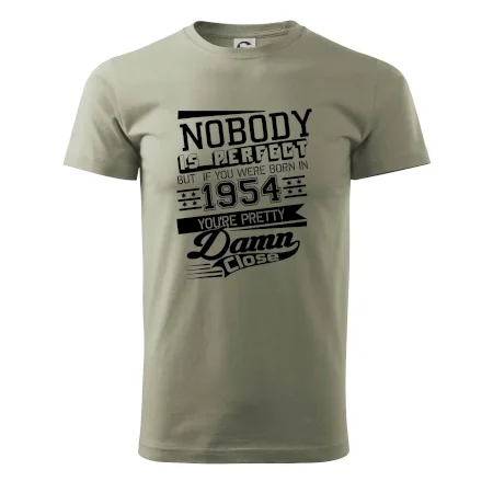 Nobody is perfect - 1954