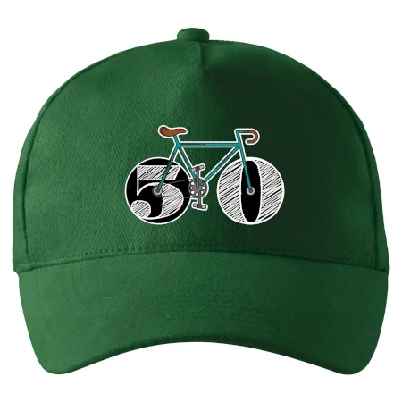 Narodeniny 50 rokov na bicykli