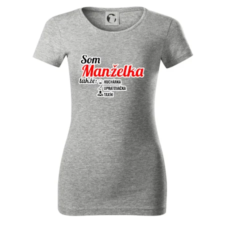 Som manželka takže...