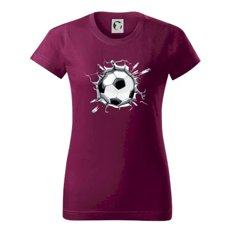 Futbalová lopta v triku