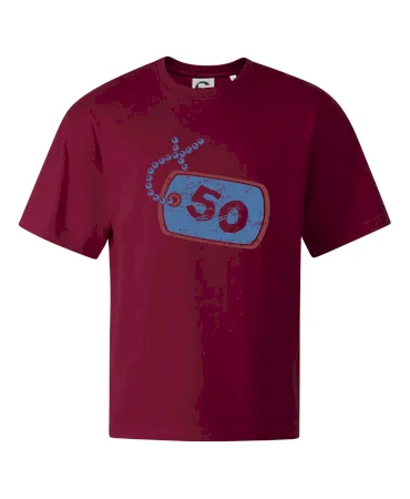 50 na krku štítok