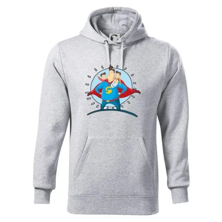 Táta superman - kluk, kluk a dítě