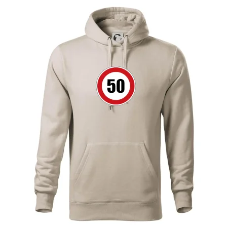 Dopravná značka - obmedzenie rýchlosti 50