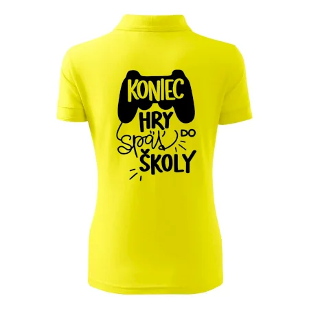 Koniec hry, späť do školy