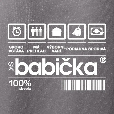Čiarový kód - Dedko/Babicka