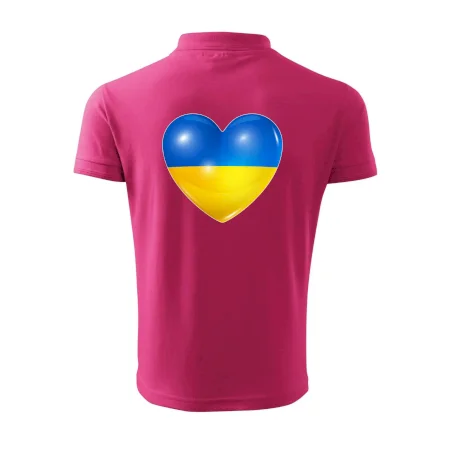 Ukrajina srdce vlajka