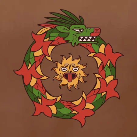 Mayovia - zvieratá had v kruhu