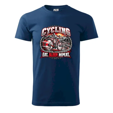 Bicykel medzi horami eat sleep repeat