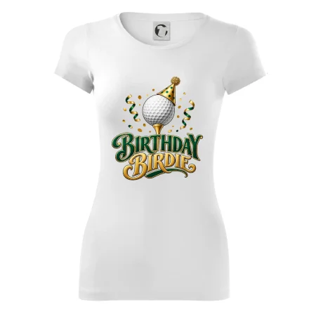 Narozeninové birdie s golfovým míčkem