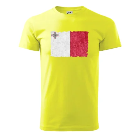 Vlajka Malta ohrýzaná
