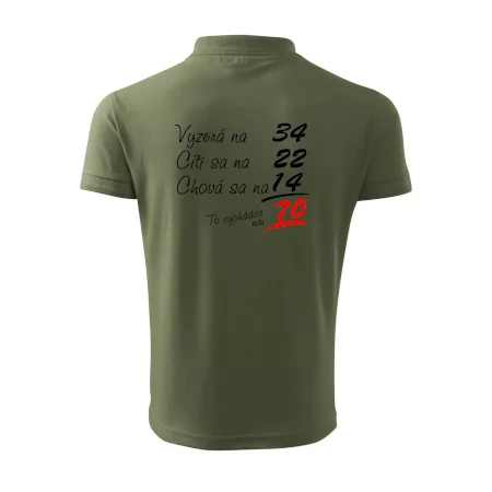 Vyzerá, cíti sa, chová sa - 70 rokov