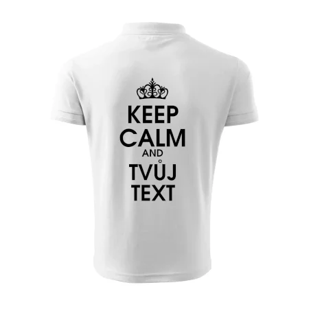 Keep calm - váš text