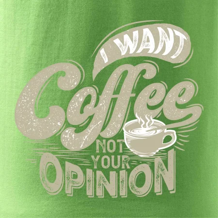 Coffee opinion
