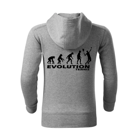 Evolúcia tenis chlapec