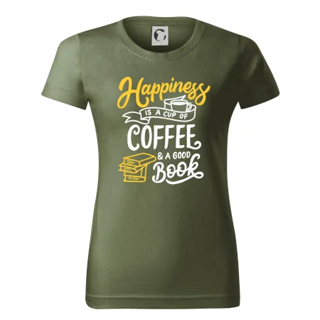 Happiness is a Cup of Coffee and a Good Book
