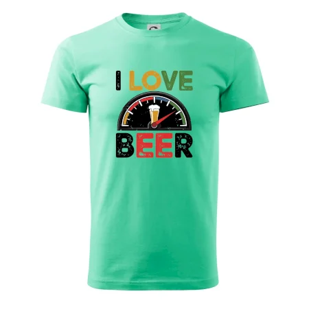 I love beer - palivoměr