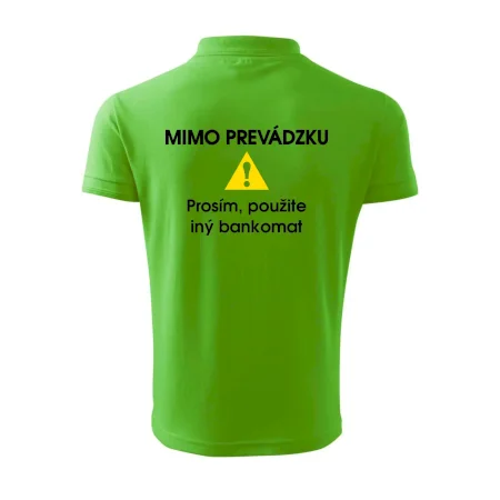 Mimo prevádzku prosím, použite iný bankomat