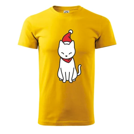 Vianočná mačka sediaca