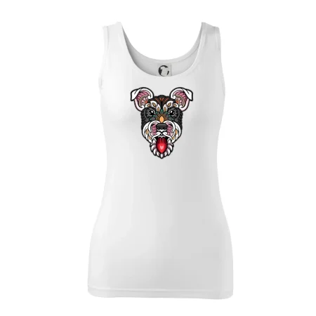 Knírač hlava barevná