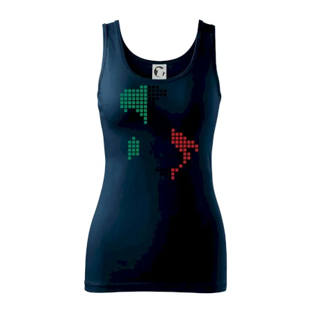 Taliansko obrys vlajka